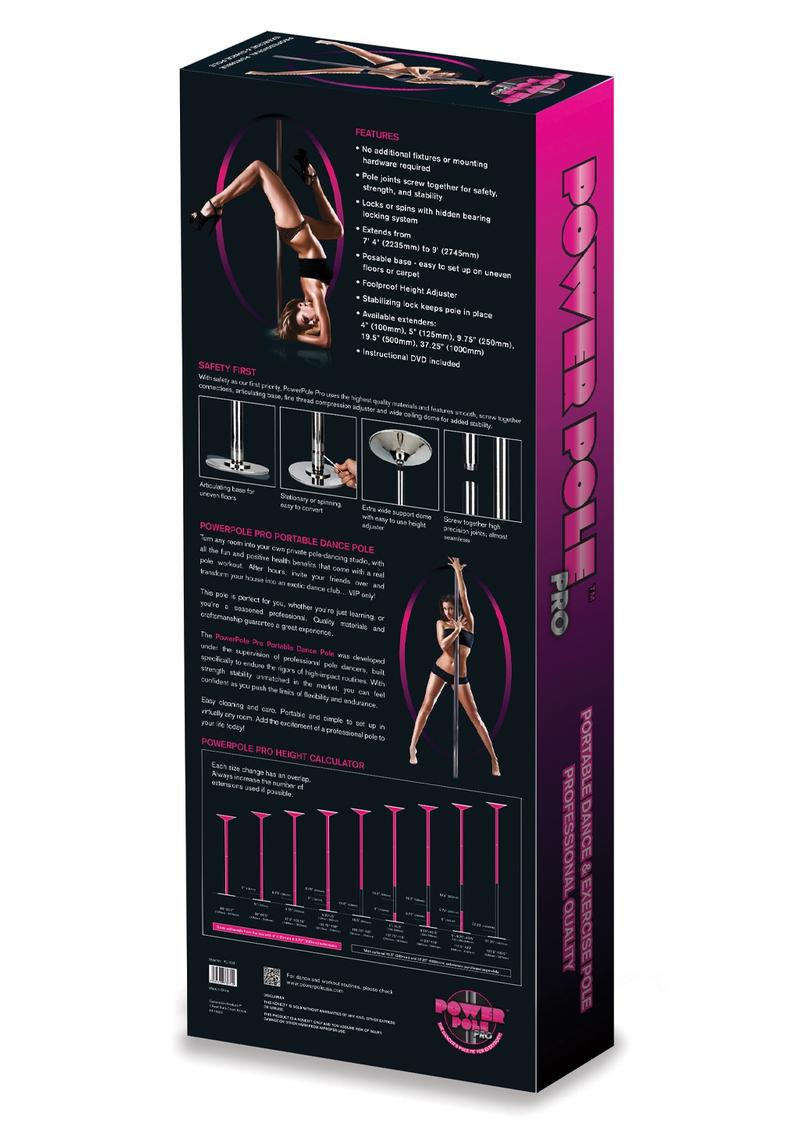 Power Pole Pro Exercise and Dance Pole