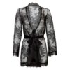 Curvy Amour Short Lace Robe